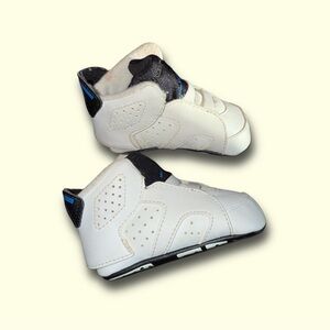 Baby Nike Air Jordan Retro 6 Booties Size 2c